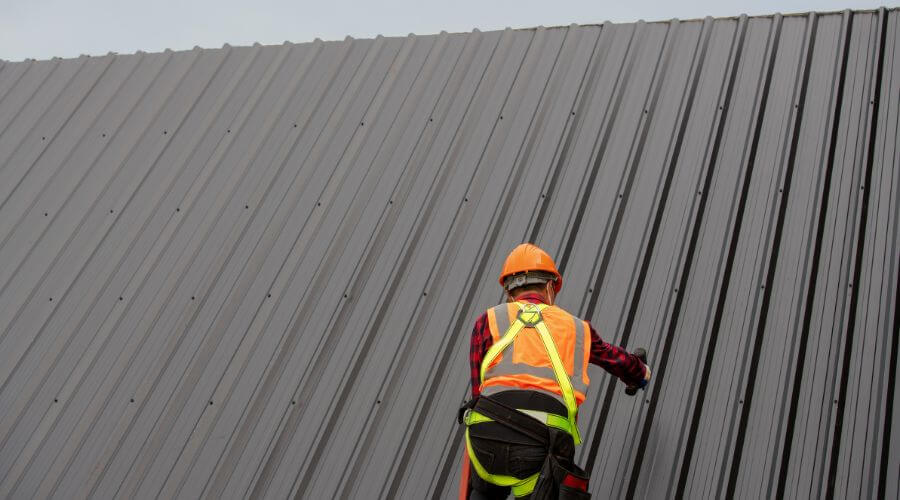 Professional metal roof installation services in Stewart, TN